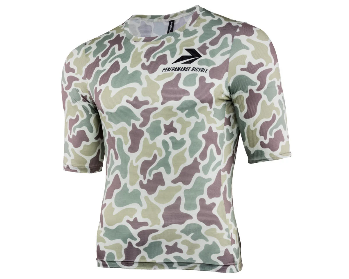 Performance x Voler Pro Air Zipperless Short Sleeve Jersey (Camo) (XL)